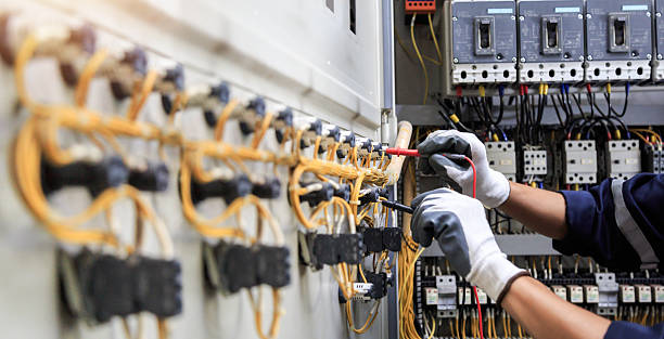 Professional Electrician technician working in Ramtown, NJ